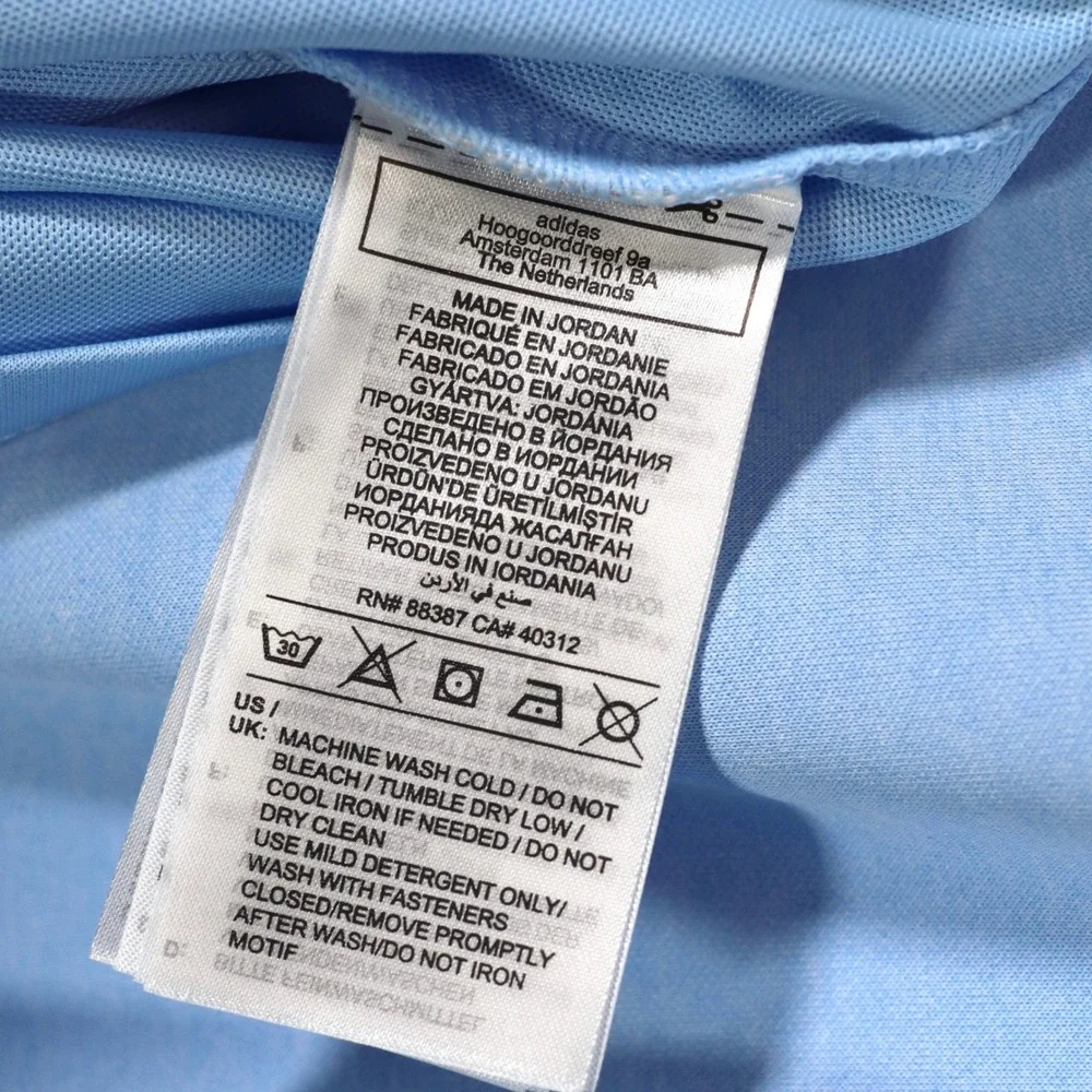 Adidas Mens XL Blue Polo Shirt NWT Golf Active Performance Casual Top